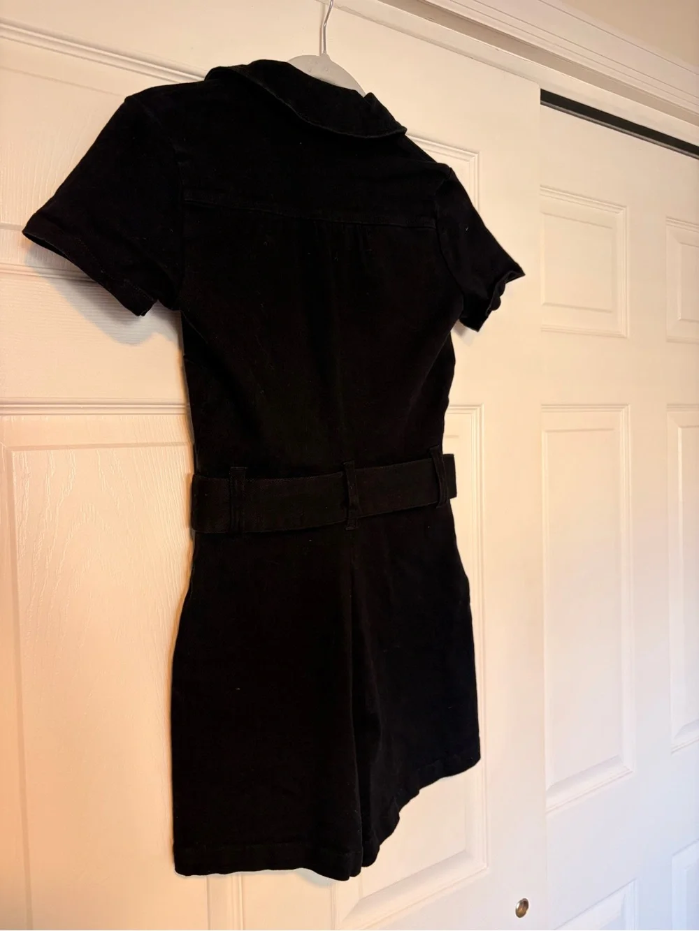 Show Me Your Mumu Outlaw Denim Belted Romper - Picture 8 of 11